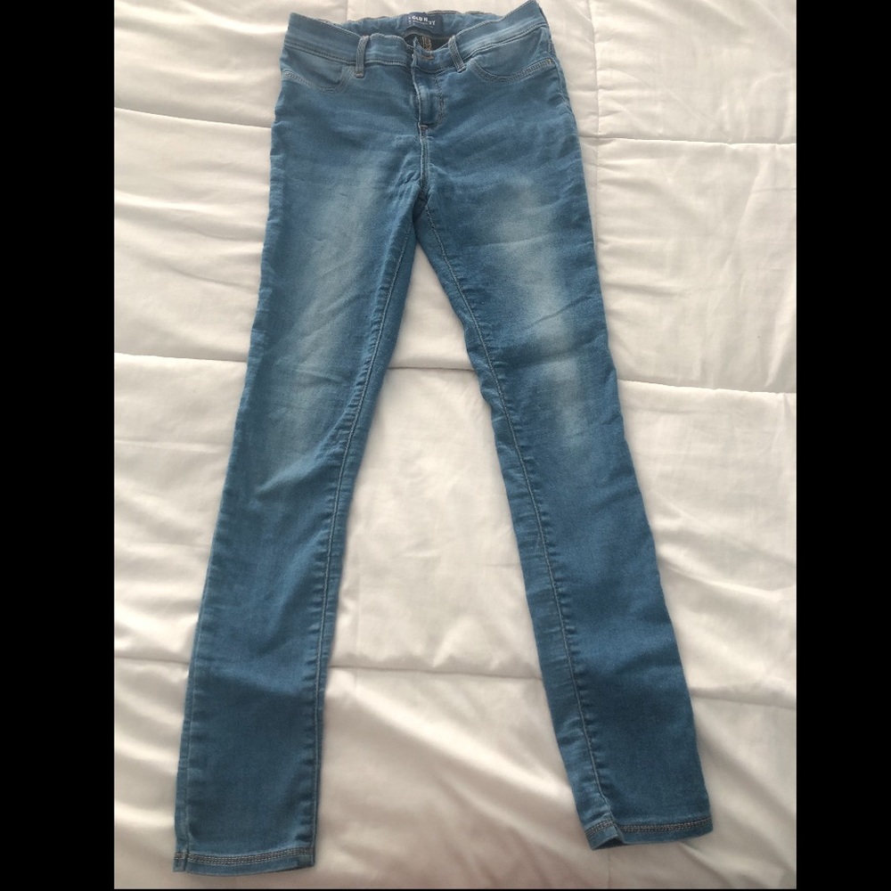 Light Wash Skinny Jeans